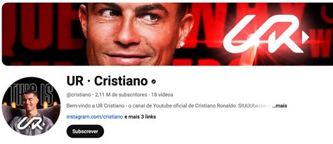 ur cristiano youtube